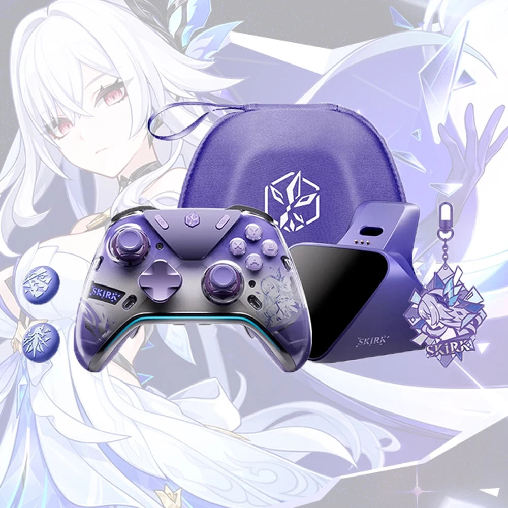 Genshin Impact Skirk APEX5 Elite Gamepads Wireless Gamepad Force Feedback Bluetooth Game Controller For PC NS Smartphone