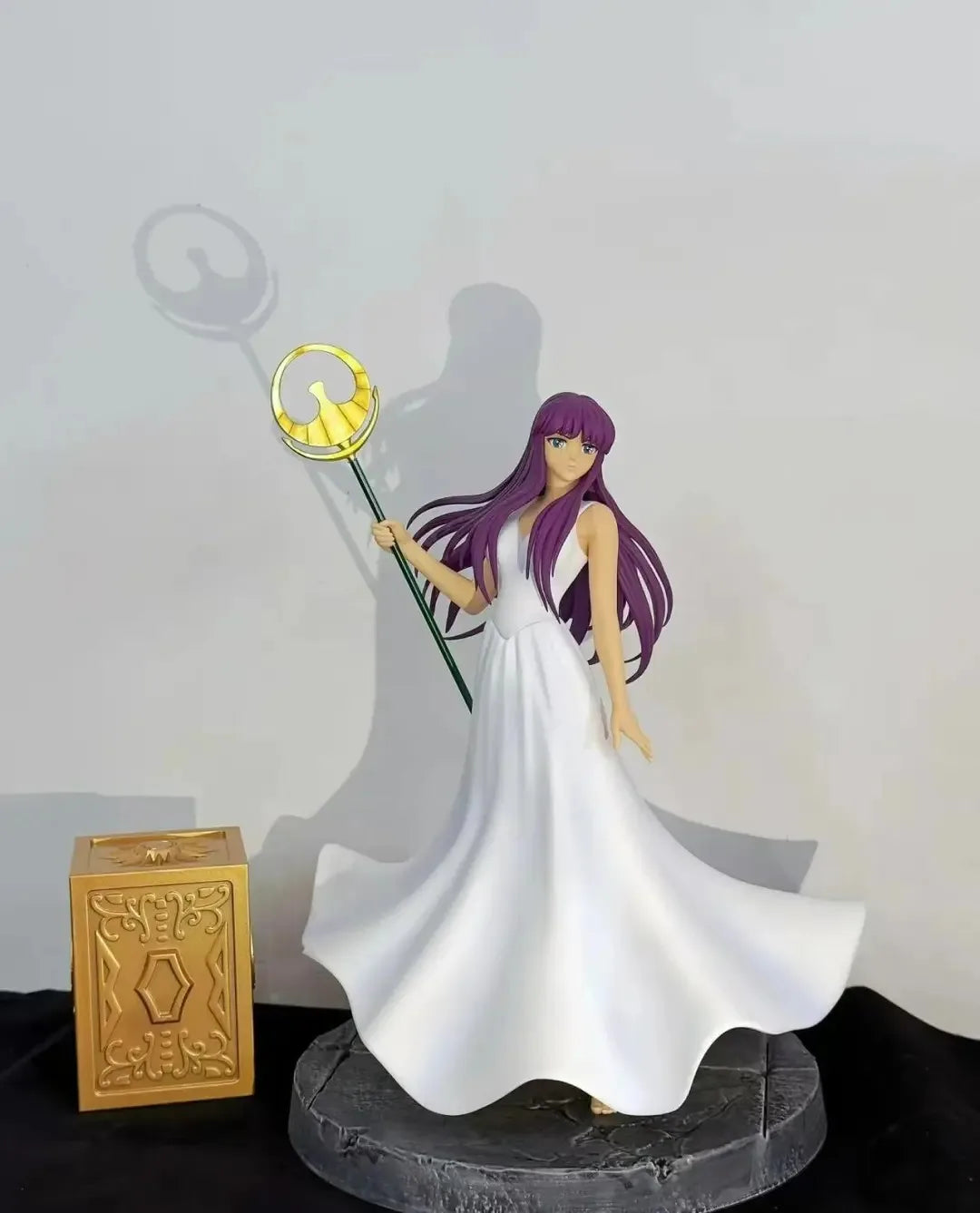 New In Stock Saint Seiya Action Figure - Gemini Saga Pisces Abrodia Athena Andromeda - Collectible Handpiece Toy Gift For Fans