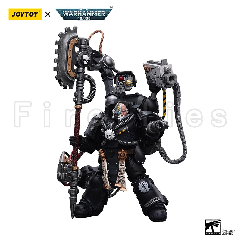 1/18 JOYTOY Action Figure 40K Iron Hands Iron Father Feirros Anime Model Toy