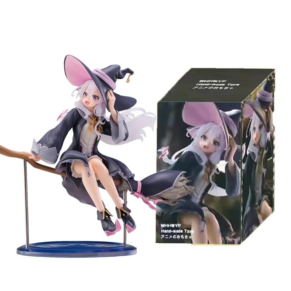 New The Journey of Elaina Anime Figure Witch Elaina Action Figure PVC Collection Model Doll Toys for Christmas Gifts
