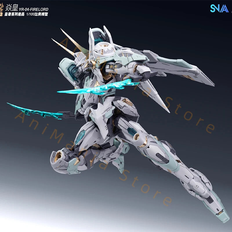 In Stock SNAA Fire Lord 1/100 Assembly Model Kit Paticle Awakening Armament YR-04 Toy Mecha Action Figurine Original Custom
