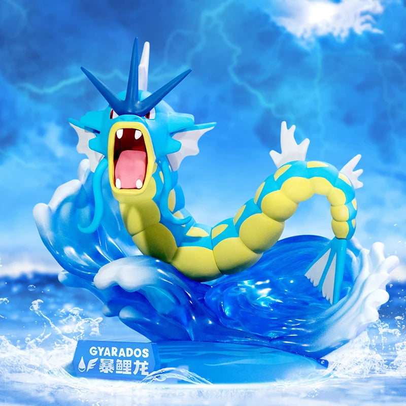 Anime Pokemon Action Figures Magikarp Gyarados Doll Funism Genuine Original Desktop ornaments Model Toy Children's Birthday Gift