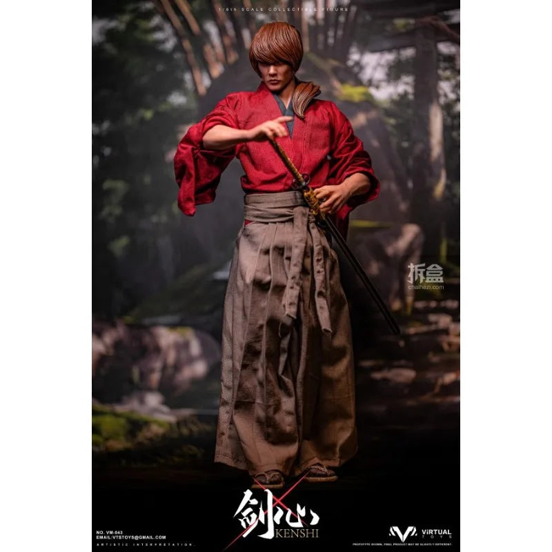 New Stock VTSTOYS KENSHI Original Langke Sword Heart Fei Village Sword Heart1/6movable Doll 12 Inch Model Toy As A Gift for Boys