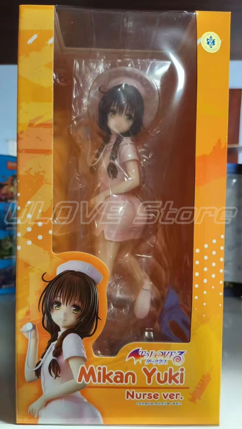 In Stock Original UnionCreative To Love-Ru Darkness Yuuki Mikan Figure Model Animation Collection Gift Ornaments