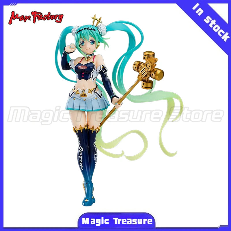 【MT】Original Max Factory Hatsune Miku Racing 2018 Summer Ver 1/7 Scale Figure Toys Collection Model Ornament