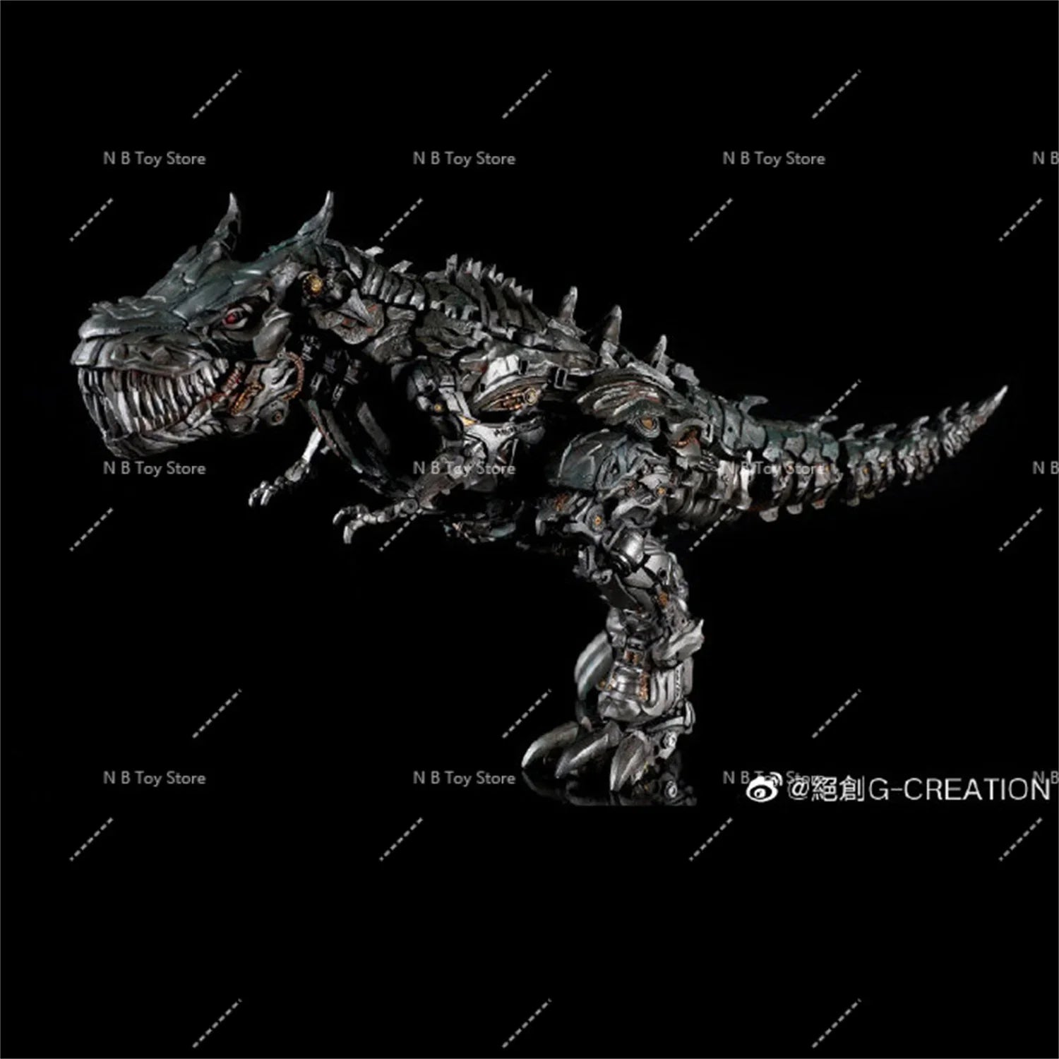 【EN STOCK】Transformación G-CREATION Grimlock MTST-01 MTST01 WRATH Dinosaur Action Figure Robot