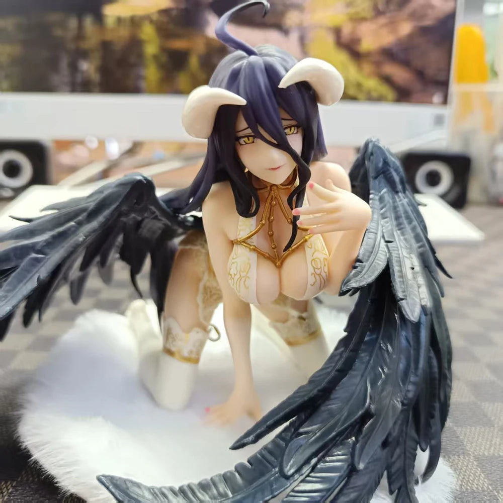 15cm Overlord Albedo Lingerie Ver. Claynel 1/7 Scale PVC Action Figure Anime Figure Model Toys Game Collection Doll Gift