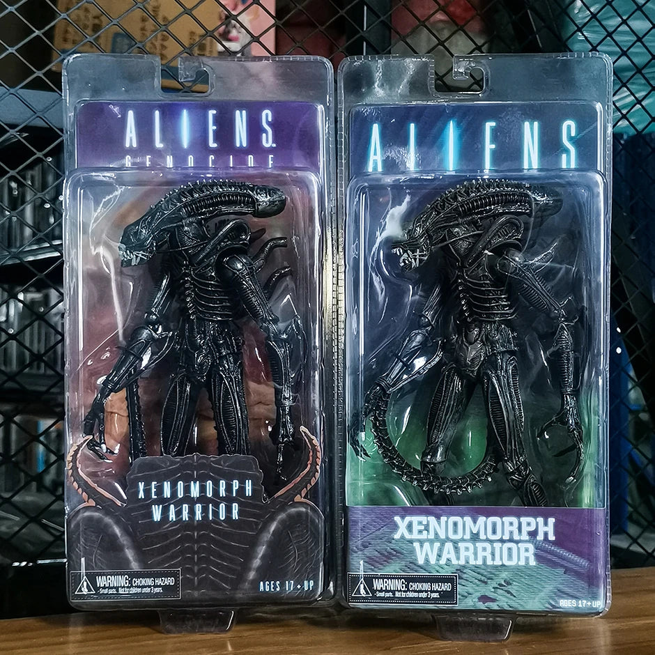 NECA Aliens Xenomorph Warrior Snake Grid Alien Ellen Ripley Collection Action Figure Movie Model Toy