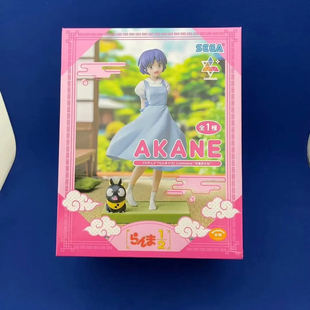 In Stock Ranma 1/2 Luminasta Tendou Akane Shampoo Ranma Figure Anime Model Toy Collection Desktop ornaments Gift Original