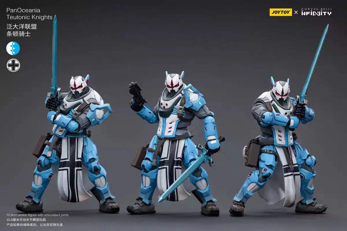 【In Stock】JOYTOY Infinity PanOceania Teutonic Knights 1/18 Action Figure with Articulated Joints