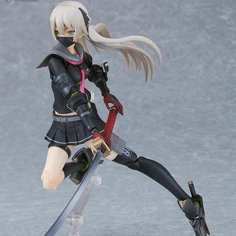 Romankey Original PLAMAX Series HH-01 Heavily Armed High School Girl, No.1  Anime Action Figure Assembly Toys Collectible Model
