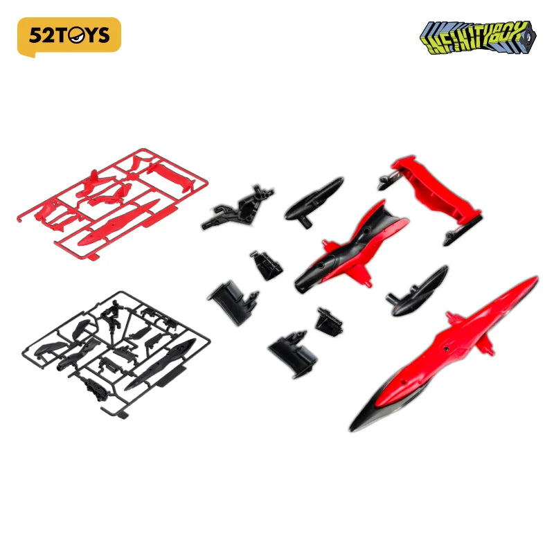 52TOYS Infinitybox IB-07 GAZELLE Deformation Robot, Converting in Mecha and Cube, Action Figure, Collectible Gift