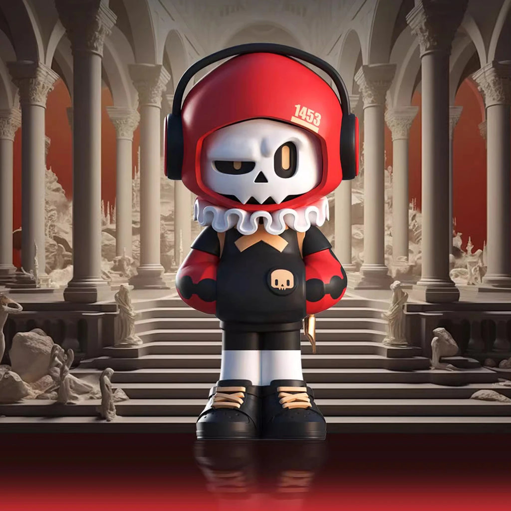 Mr.Bone Mini 2 Generation Time Traveler Series Caixa Caja Dolls Gift Anime Action Figure Toys Desktop Ornament