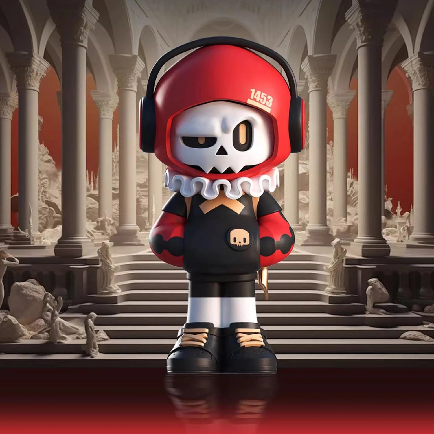 Mr.Bone Mini 2 Generation Time Traveler Series Caixa Caja Dolls Gift Anime Action Figure Toys Desktop Ornament