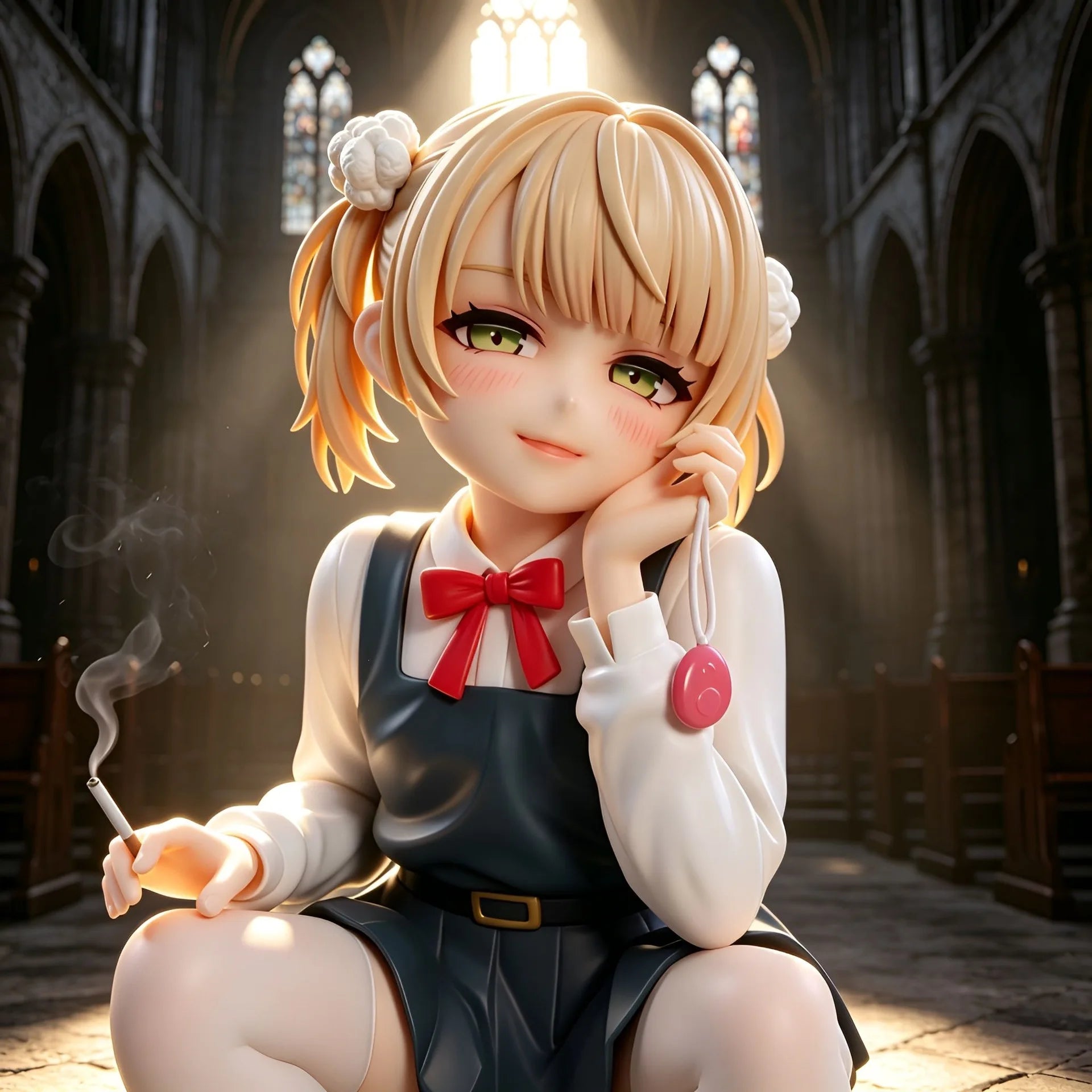 Hot Shigure Ui Anime Girl Figure GK Collectible Model Desktop Ornament PC Case Decoration Toys For Anime Enthusiasts Gifts