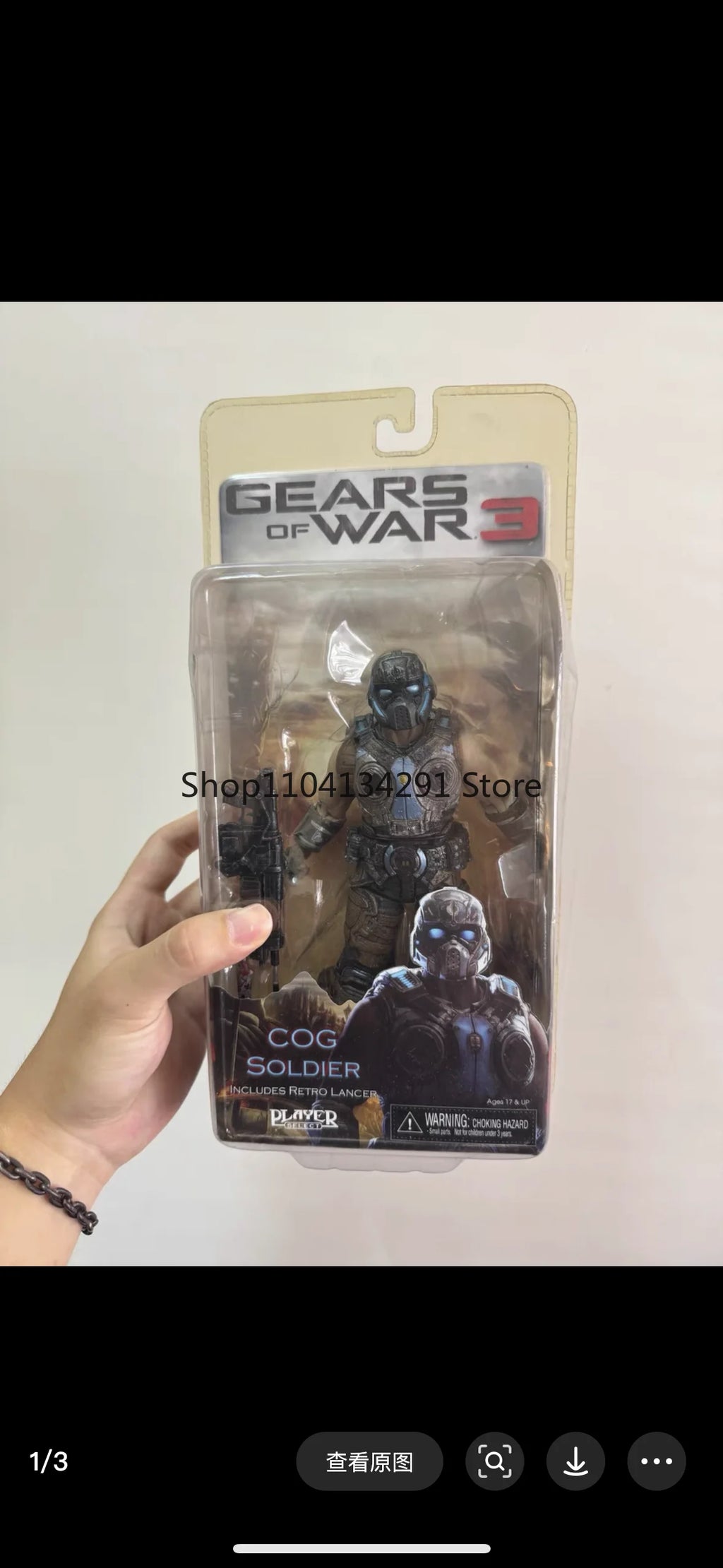 Original Storm Toys 1/12 Marcus Fenix Gears of War Soldier Model 6'' Beast Rider 18 cm Action Figure Model Gift Collection