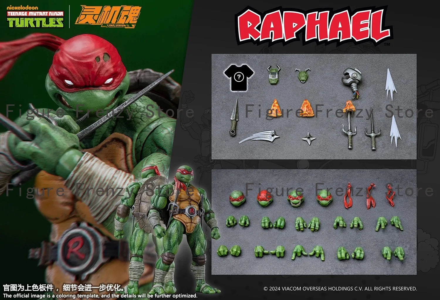 In Stock Ninja Turtles Teenage Mutant Ninja Turtles Raphael Leonardo Teenage Mutant Ninja Turtles 1/12 Action Figure