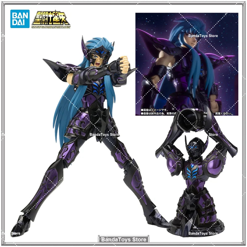 In Stock Original BANDAI Saint Cloth Myth EX Aquarius Camus (Surplice) 20th REVIVAL Anime Action Collection Figures Model Toys