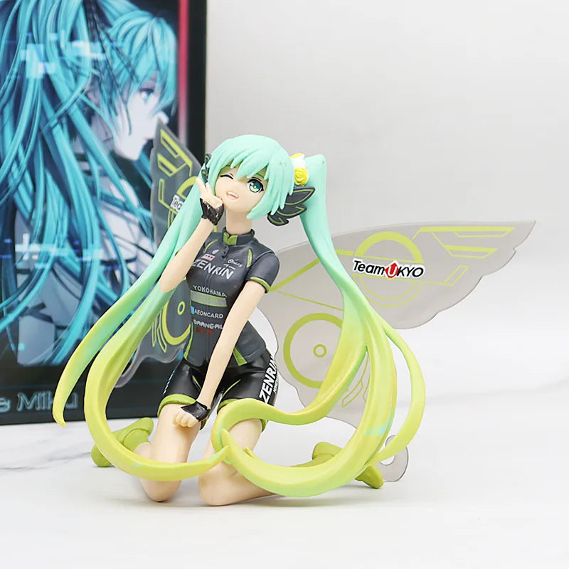Miku Sakura Lolita Bunny Ears Girl Pillow Miku Swimming Ring Pajamas Rem Rabbit Hug Qiong Mei Figure Anime Cosplay Cushion Doll