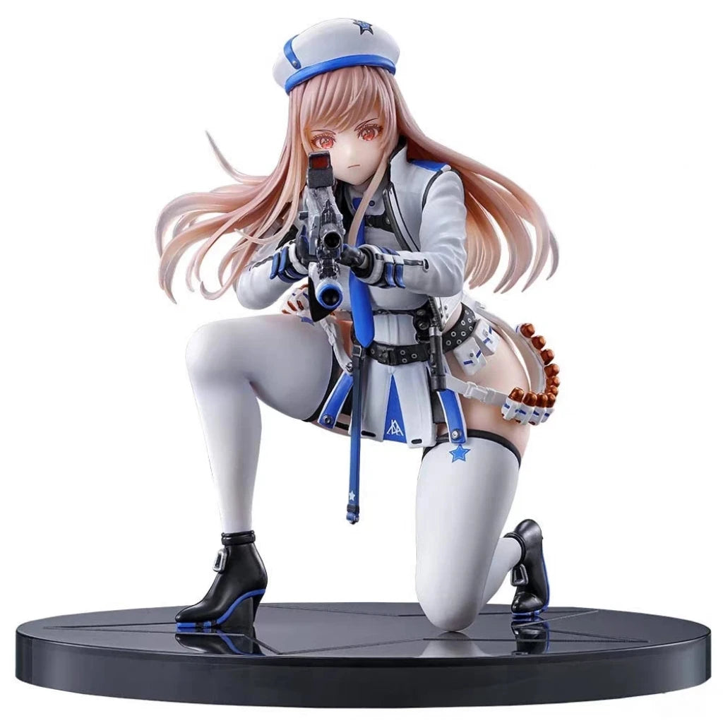 Nikke: Goddess of Victory Rapi Figure Pink Hair Military Outfit Snow Scene 12cm Sexy Maid Movable PVC Swimsuit Favorite Toy Gift