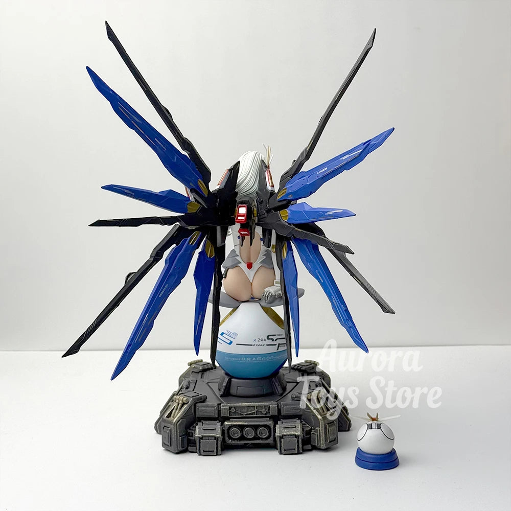36cm/14.17in Anime Figure Mobile Suit Girl Action Figures Pvc Statue Collection Model Toys Gifts