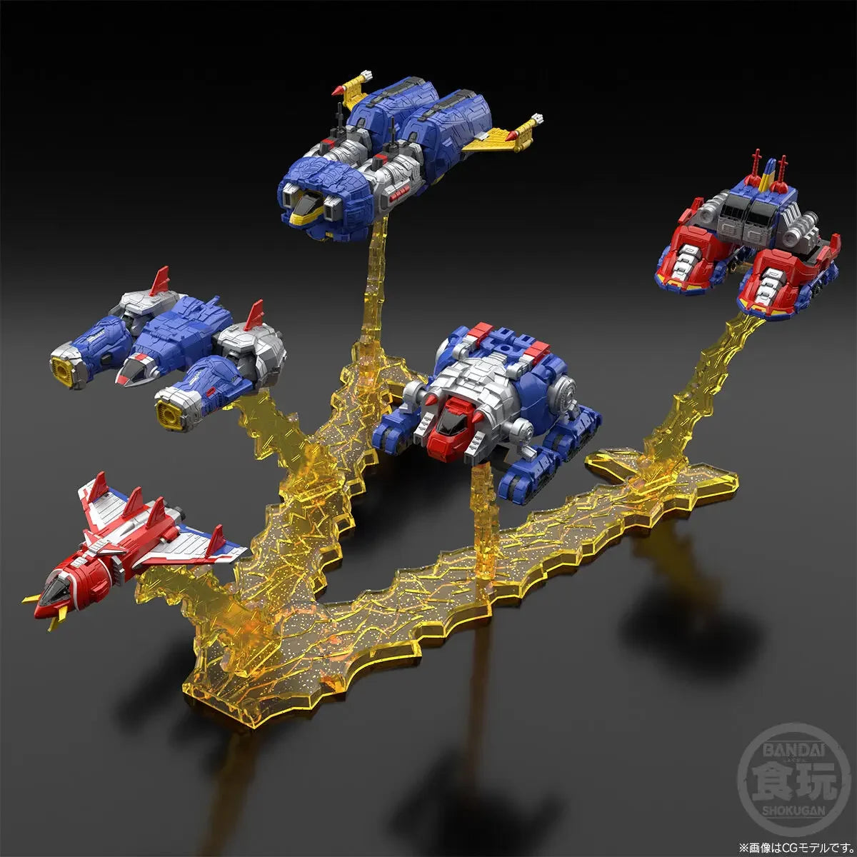 In Stock BANDAI SMP PB LIMITED Super Electromagnetic Machine Voltes V Voltes V Legacy Let's Volt In! Anime Figure Model Toy