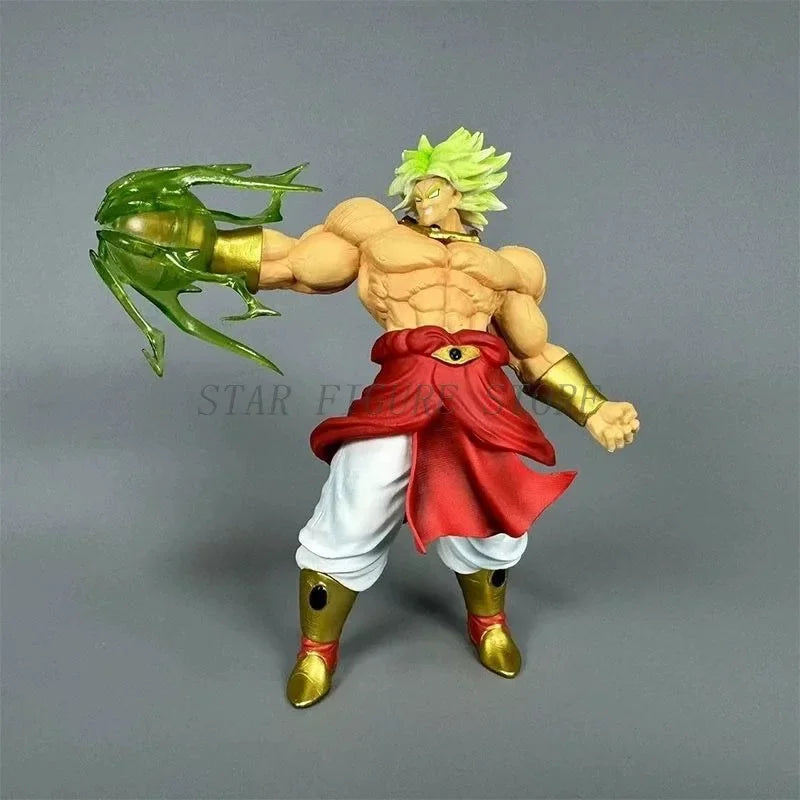 Gk Dragon Ball Action Figure Broly vs Son Goku Figure Statue PVC Collection Ornaments Anime Broli Goku Figurine Model Toys Gifts