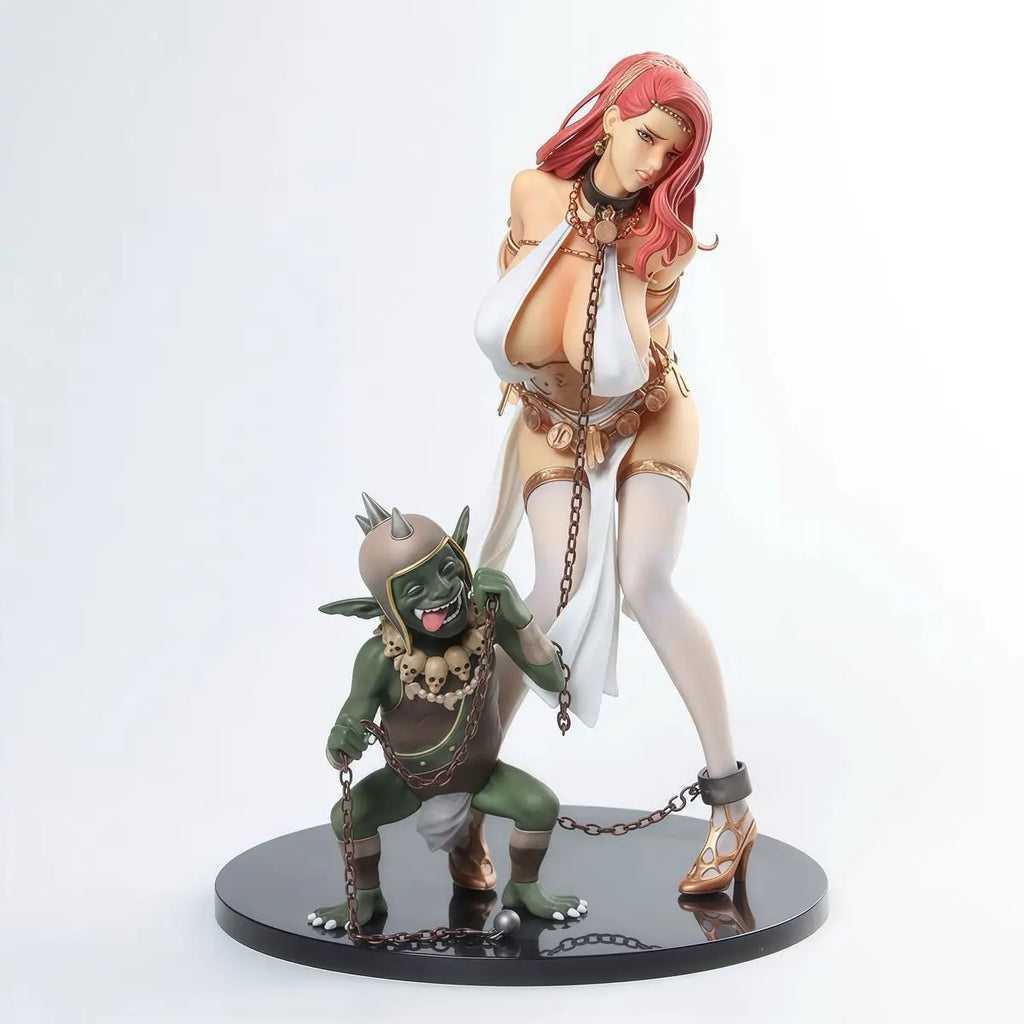 The Beautiful Queen Captured By Goblin Anime Figure No eye mask Sexy Girl Statue High Quality Version Model Doll Toys Gifts