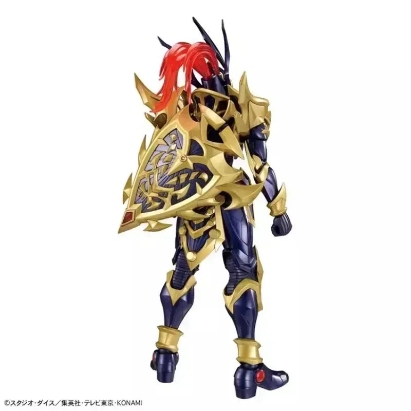 Bandai Original Anime Yu-Gi-Oh! Duel Monsters Figure-rise BLACK LUSTER SOLDIER Actionfigur Bausatz Spielzeug Dekorationen Geschenke