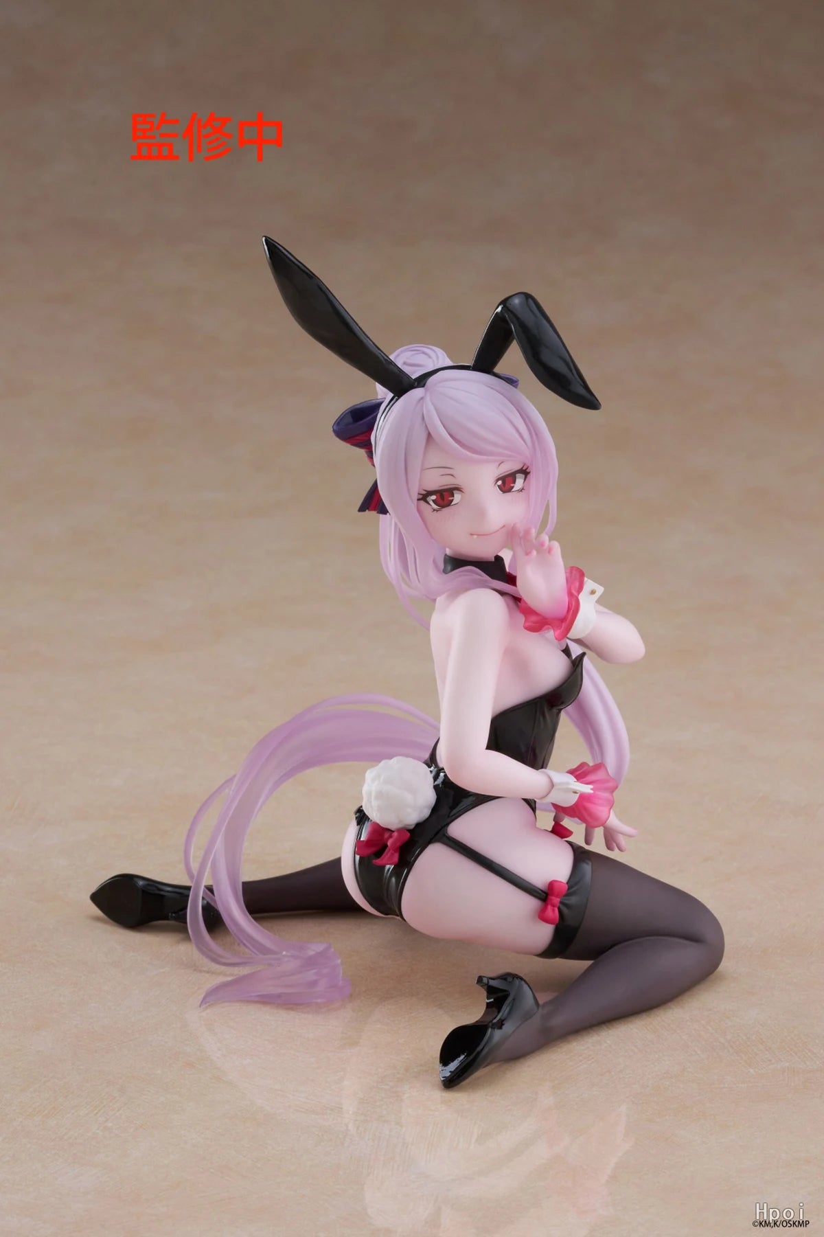 Original Genuine Taito Prepainted Desktop Cute Overlord Shalltear Bloodfallen Bunny Ver. H=130mm Anime Model Figure Decoration