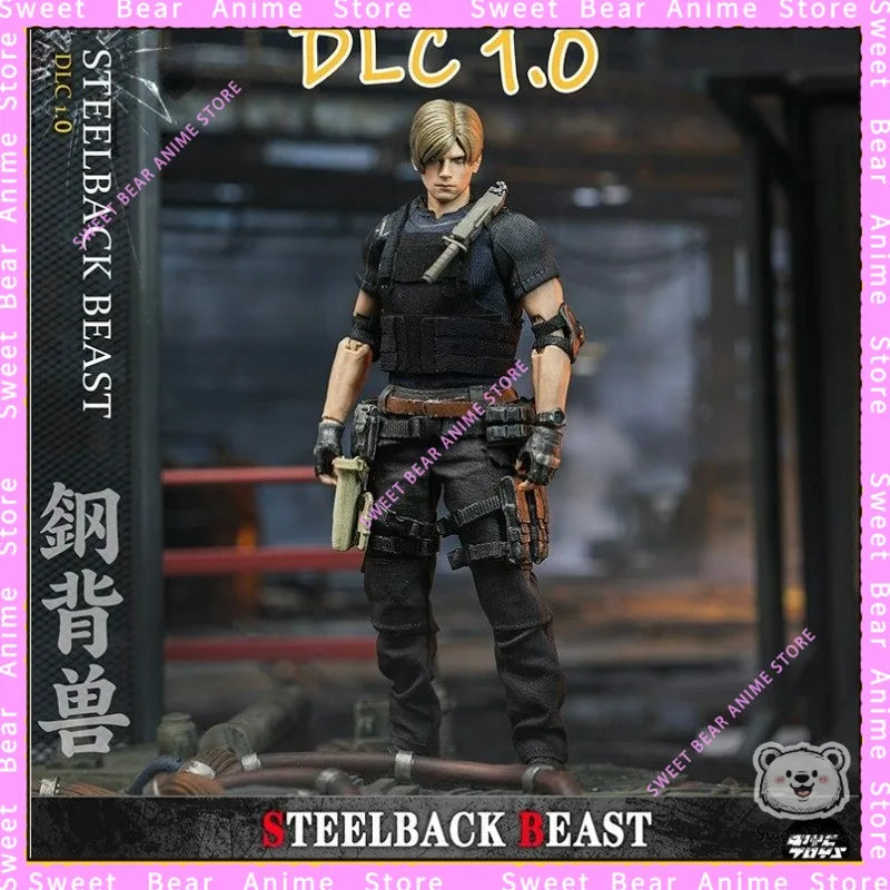 In Stock PATRIOT STUDIO Leon Resident Evil Steelback Beast 1/12 Scale Action Figure Anime Model Trendy Toys Desktop Doll