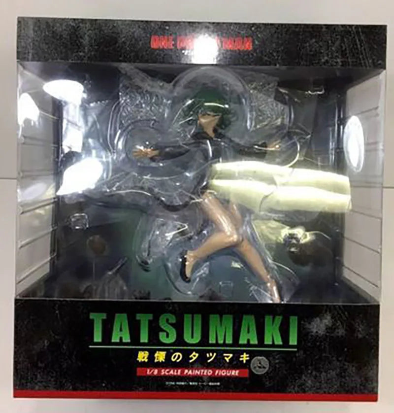 Anime One Punch Man Senritsu Shuddering Tatsumaki Action Figure Collectable Model Toys For Christmas Gifts 23cm