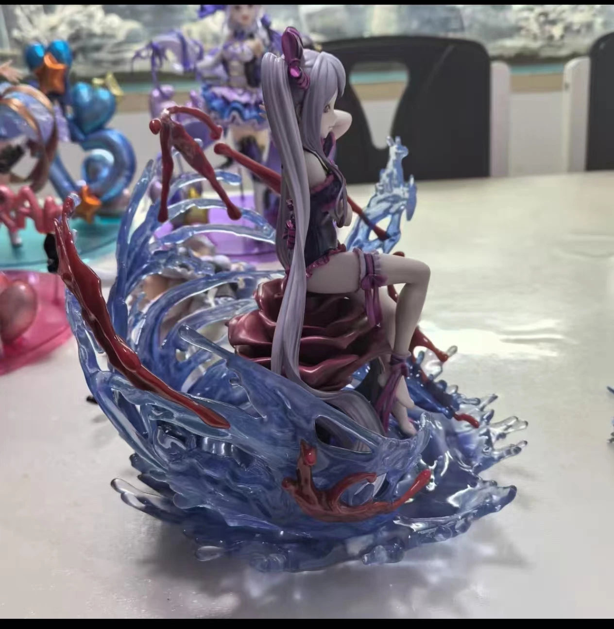 In Stock Original Genuine F：NEX OVERLORD Shalltear Anime Figure Models Toys Collection Doll Festival Gifts Character Doll Gift