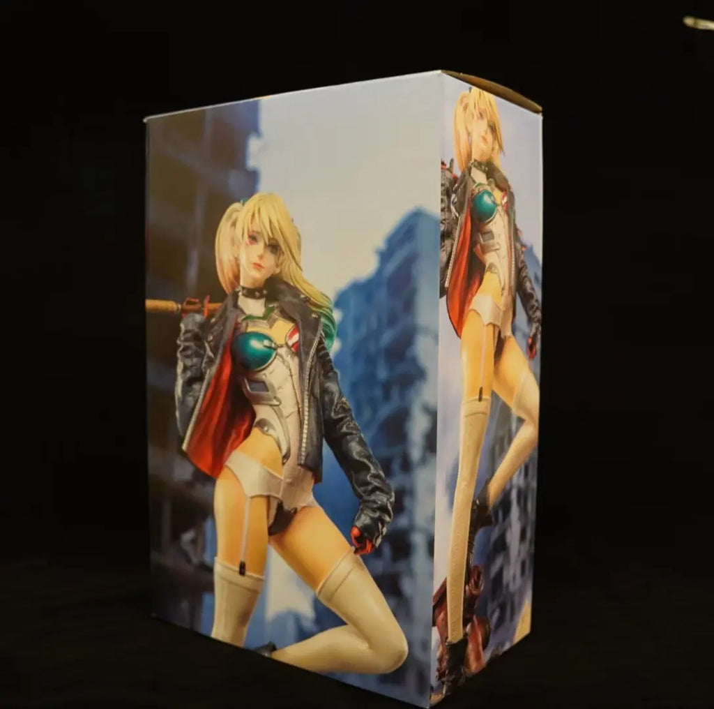 Harleen Quinzel Action Figure Harley Quinn Figures Model High Quality Version The Clown'S Girl Statue Toys Kid Birthday Gifts
