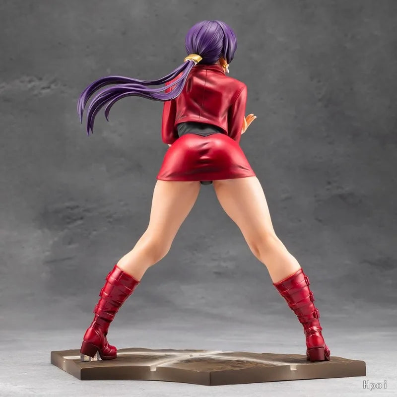 Pre-sale April 2026 Original KOTOBUKIYA THE KING OF FIGHTERS '97 Beautiful Girl Statue Shermie Anime Figure Toy Gift Ornament