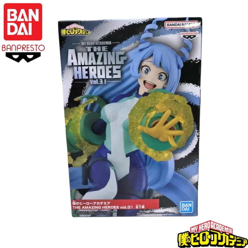 In Stock Original Bandai Banpresto My Hero Academia Hado Nejire Anime Characters Model Toy Birthday Present Garage