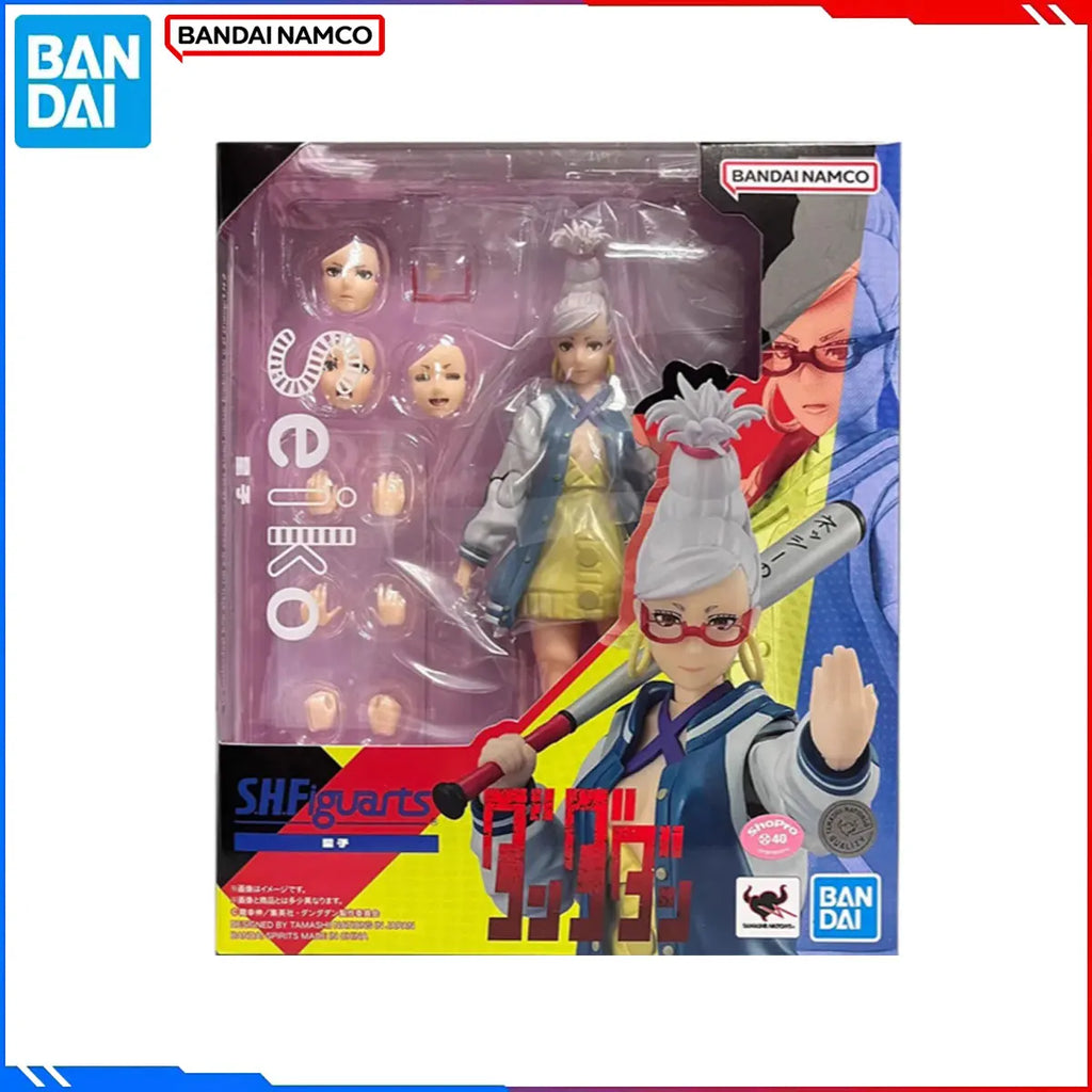 Genuine Bandai Original DAN DA DAN Figure Model Kits SHF Anime Figures Okarun Transformed Momoha Ayase Starlet  Action Model Toy