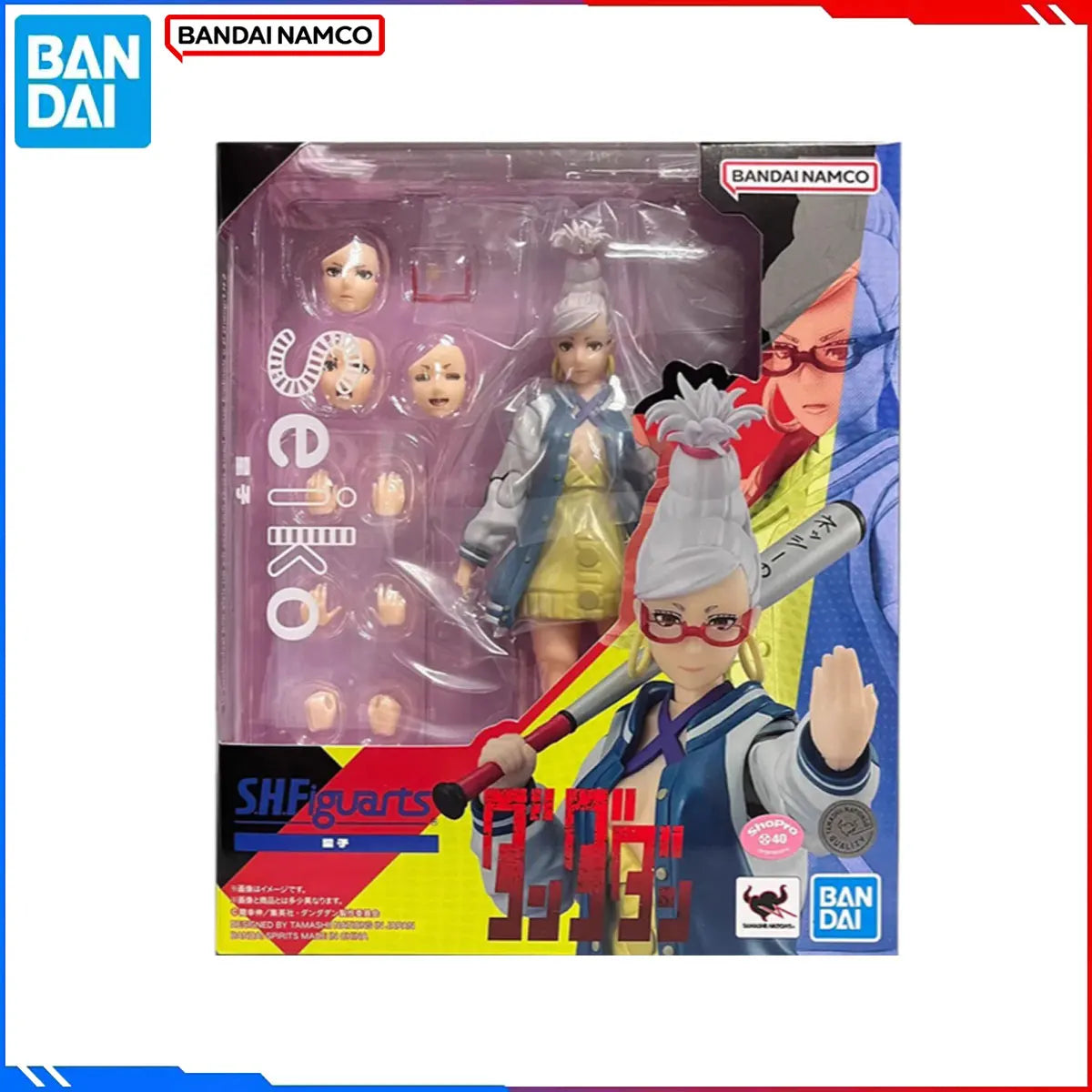 Genuine Bandai Original DAN DA DAN Figure Model Kits SHF Anime Figures Okarun Transformed Momoha Ayase Starlet  Action Model Toy