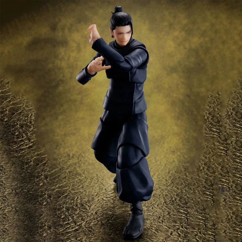 In Stock BANDAI SHF Jujutsu Kaisen Satoru Gojo Suguru Geto Jujutsu High School Action Figure Original Toys Collection Model Gift