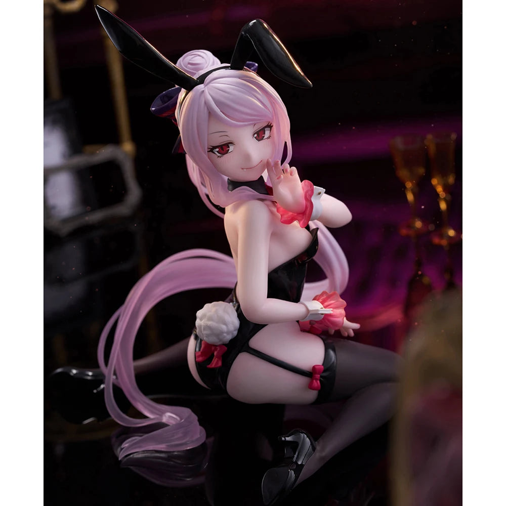 IN Stock TAITO Original Desktop Cute OVERLORD Shalltear Bloodfallen Bunny ver. Action Anime Figure 13CM Ornament Collect Model