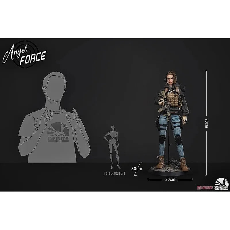 100% Original Infinity Studio 1/3 GJKD0001 Angel Force Mia Genuine In Stock Figure Model Toys