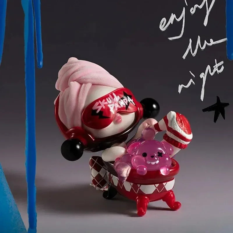 POP MART SKULLPANDA Кажи ми какво искаш серия Blind Box играчки Kawaii аниме екшън фигурка изненада мистериозна кутия кукли момичета подарък