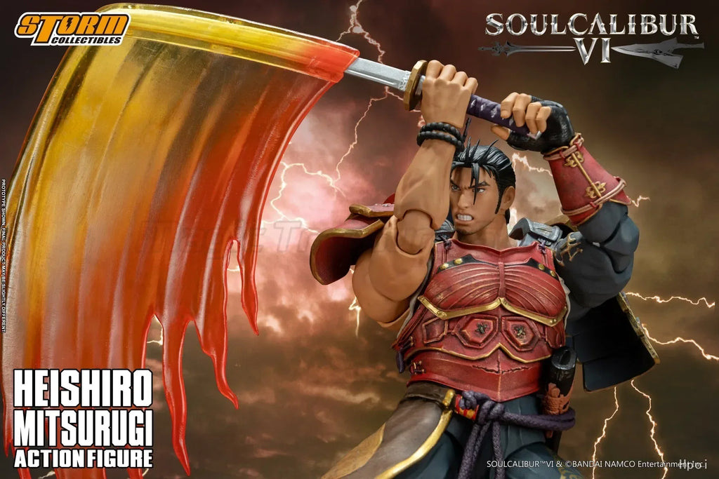 【MT】In Stock Original Storm Collectibles SOULCALIBUR VI HEISHIRO MITSURUGI Action Figure Model Toy Gift