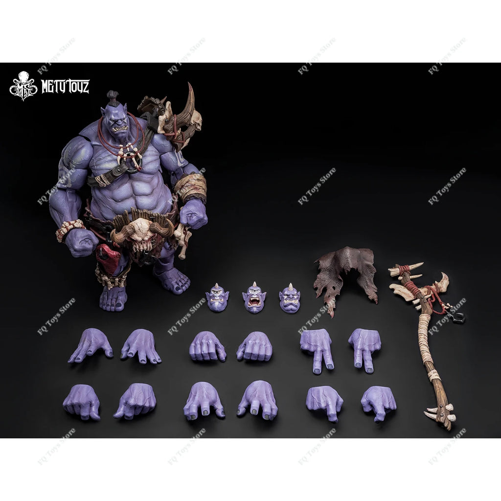 In Stock HIPLAY Metytoyz 1/10 Adventurer's World Crusher Ogre Mage Ancient Rune Prophet - Golash Action Figure Toy Gift