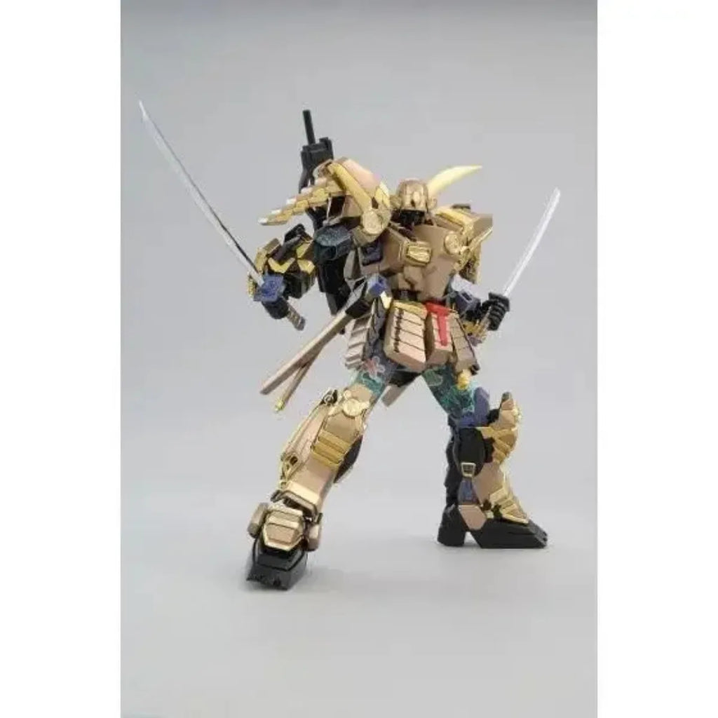 Genuine Bandai Original Figure Model Kits MG 1/100 MUSHA GUNDAM Tokugawa Ieyasu Ver. MK-II Anime Figures Action Model Toys Gifts