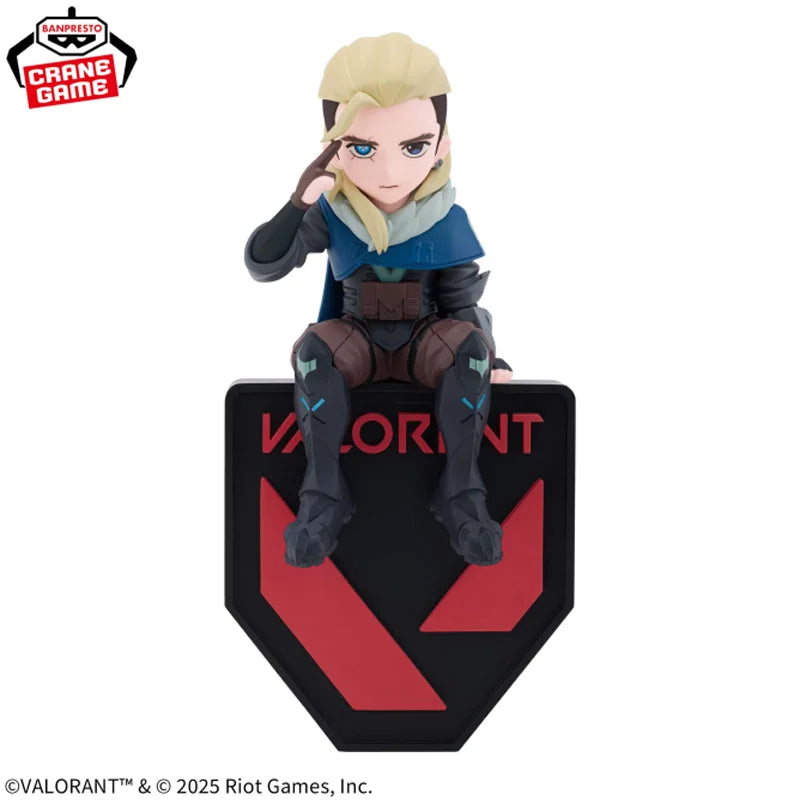In Stock [Genuine] Bandai Banpresto Valorant Monitor Top Figure Jett Viper Sage Phoenix Sova Anime Figure Model Collector Doll