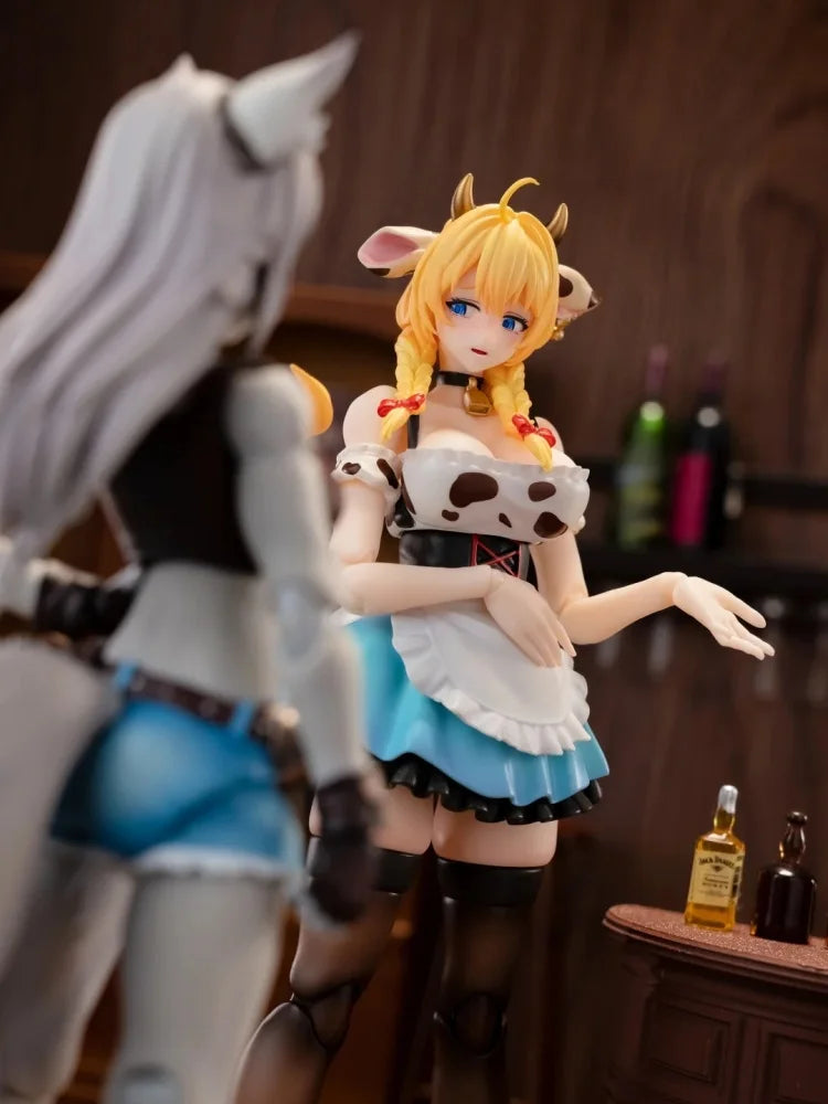 Authentic Ladotoys 1/12 Scale Daisy Taurus Cow Beer Girl Mystic Land Ver Articulated Action Figure Decoration Desktop Collect