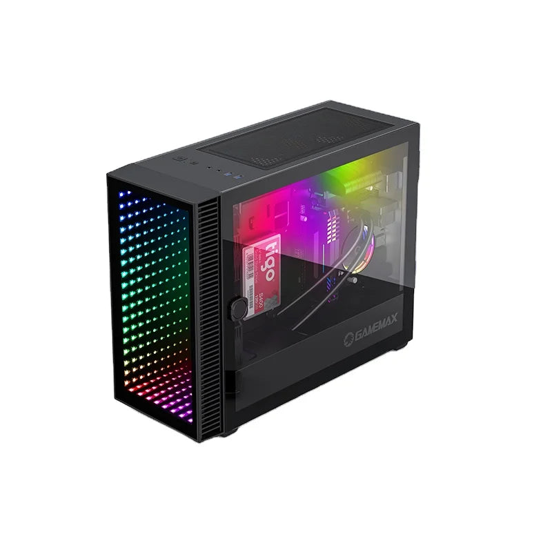 Gaming-PC Desktop-Computer Gaming ITX ATX Computergehäuse 
