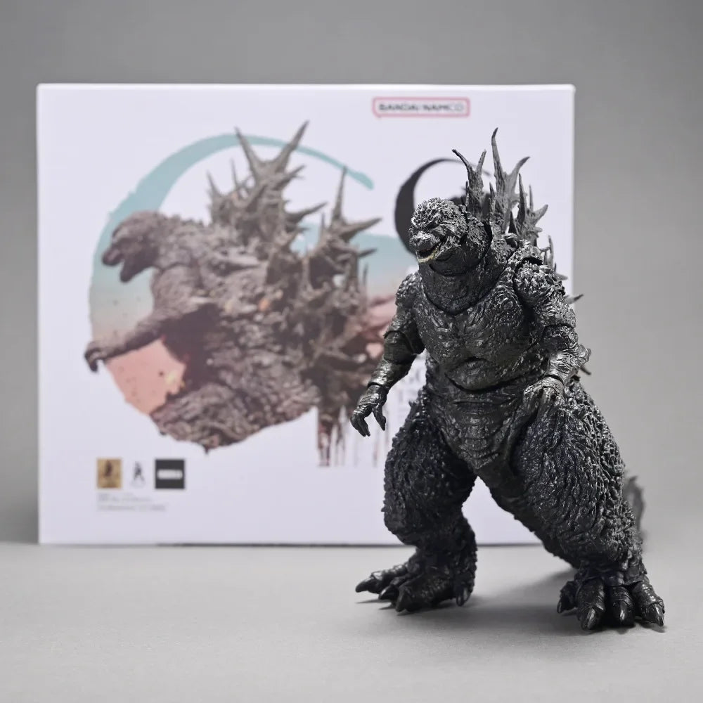 Bandai 20CM Godzilla Minus One Anime Figure Godzilla -1.0 Action Figure 2025 Children Toys Room Decoration Birthday Gift