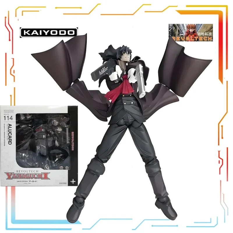 Kaiyodo Original Finished Movable Doll Series The Song of Hell Akado Anime Action Figure Model Toy Model Ornaments Gifts for Boy